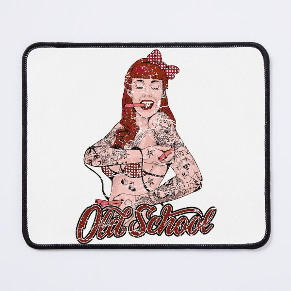 Item preview, Old school pinup tattoo designed and sold by MatSa007.