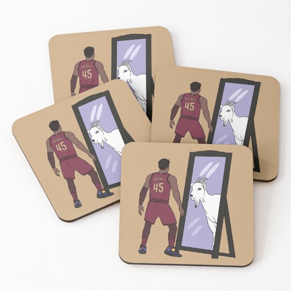 Item preview, Donovan Mitchell Mirror GOAT (Cleveland) designed and sold by RatTrapTees.