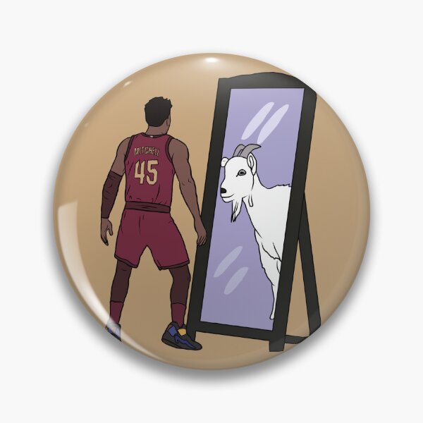 Item preview, Donovan Mitchell Mirror GOAT (Cleveland) designed and sold by RatTrapTees.