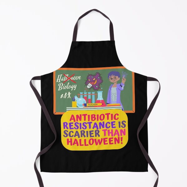 Item preview, Antibiotic Resistance Is Scarier Than Halloween, Male Biology Teacher Halloween Design designed and sold by myspookycuties.