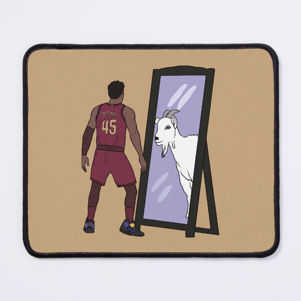 Item preview, Donovan Mitchell Mirror GOAT (Cleveland) designed and sold by RatTrapTees.