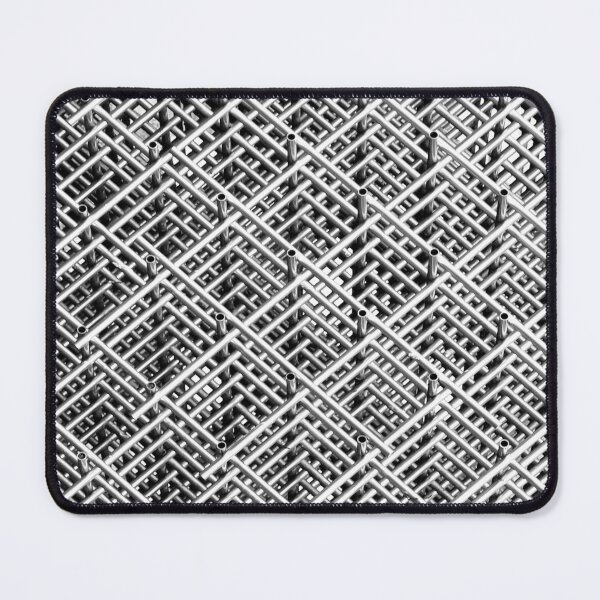 Item preview, PATTERN DESIGN STUDY #98 – Stacks of Metal Pipes Forming Cubes designed and sold by DEL-Productions.