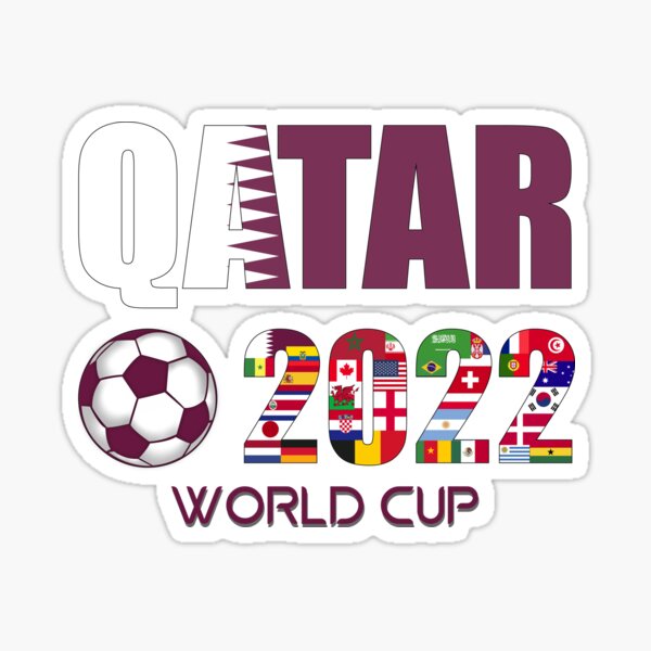 Qatar 2022 Stickers for Sale | Redbubble