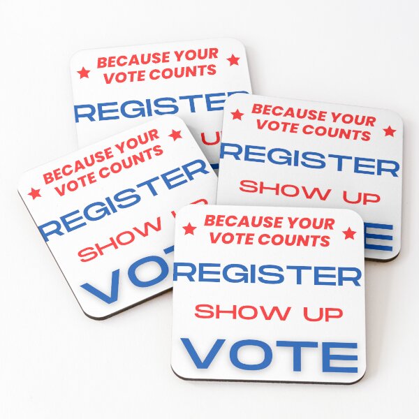 Item preview, Because Your Vote Counts designed and sold by Marvett-World.