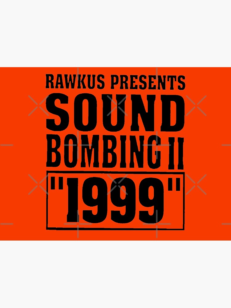 Rawkus Sound Bombing 2 Hip Hop Rap 1999 Poster for Sale by zarface