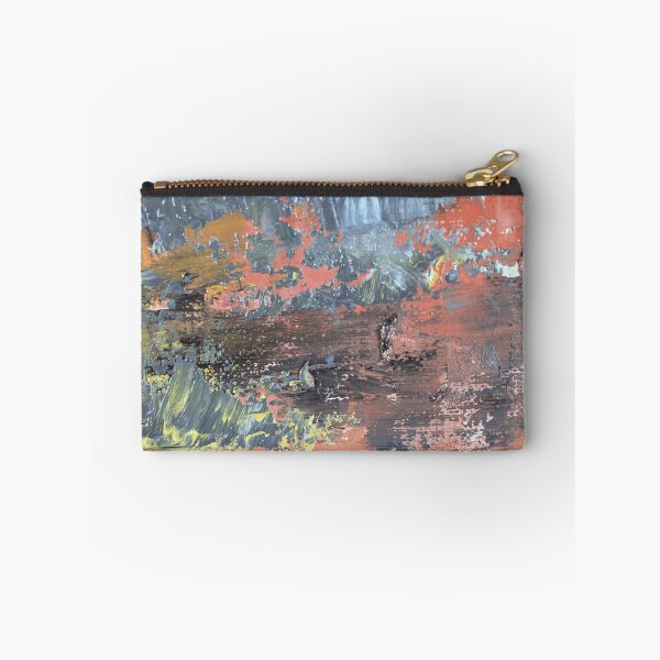 Item preview, Oops, I Spilled The Paint On Concrete-Industrial Vintage Painting by Unknown Artist designed and sold by BossyCatHome.