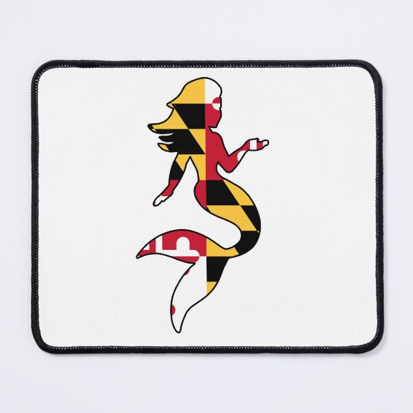 Item preview, Maryland Flag Mermaid Two designed and sold by VanyaKar.