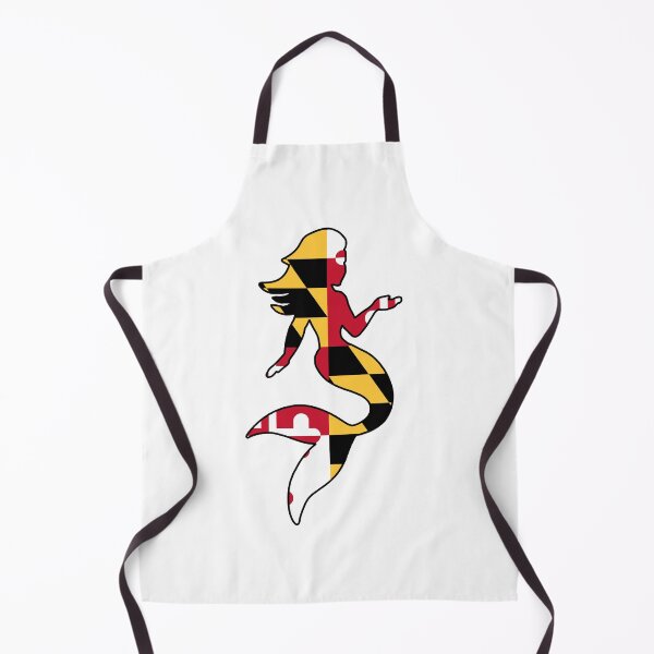 Item preview, Maryland Flag Mermaid Two designed and sold by VanyaKar.