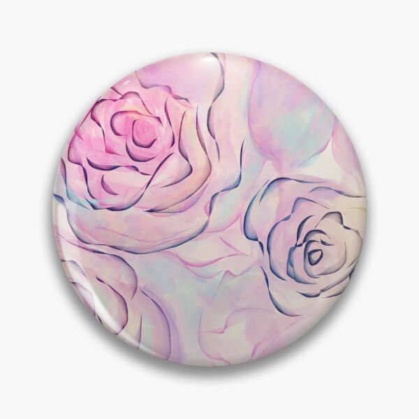 Item preview, Abstract Floral background with pink rose flowers. Watercolor digital painting designed and sold by svetlanna.