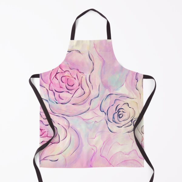 Item preview, Abstract Floral background with pink rose flowers. Watercolor digital painting designed and sold by svetlanna.