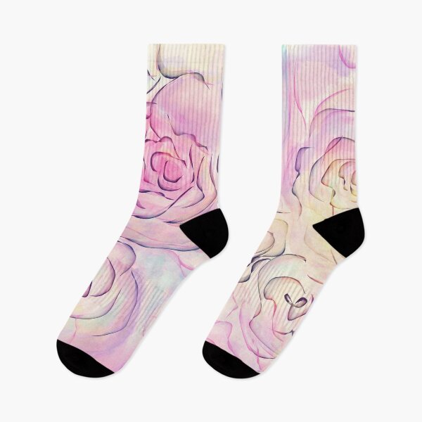 Item preview, Abstract Floral background with pink rose flowers. Watercolor digital painting designed and sold by svetlanna.