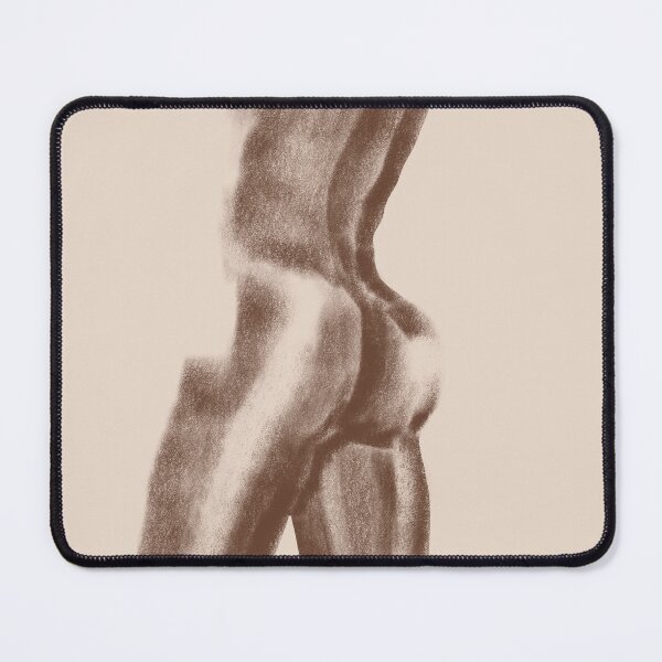 Item preview, Pencil Shaded Nude Man Butt designed and sold by heyboys.