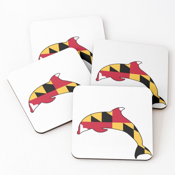 Item preview, Maryland Flag Dolphin designed and sold by VanyaKar.