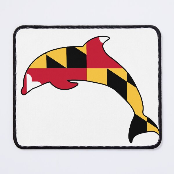 Item preview, Maryland Flag Dolphin designed and sold by VanyaKar.