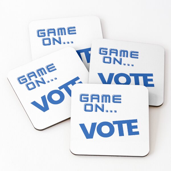 Item preview, Game On Vote designed and sold by Marvett-World.