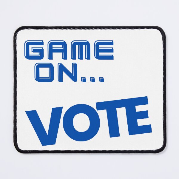 Item preview, Game On Vote designed and sold by Marvett-World.