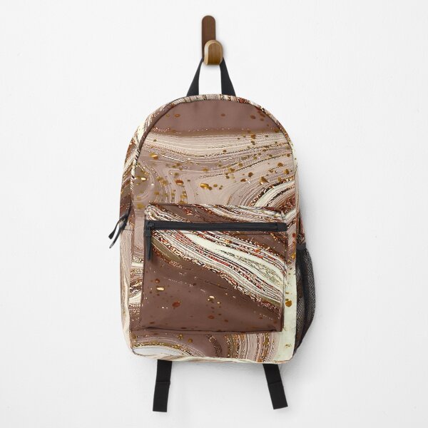 Item preview, Baked Cake Brown & White Marble Glitter designed and sold by cawarren62.