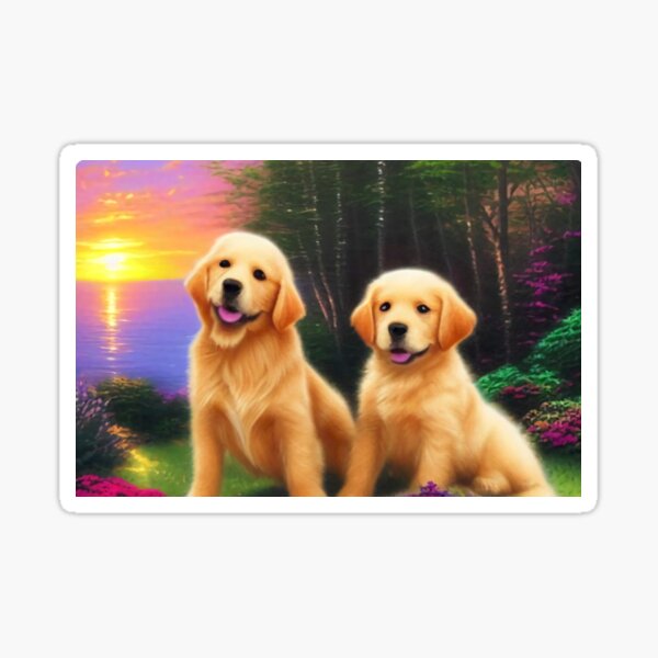 Golden Retriever Art, Golden Retriever Gift Preppy Dog Art, Dog Wall art,  Dog Mom Gift, Preppy Wall Art, Nursery Art, Cowgirl Prints