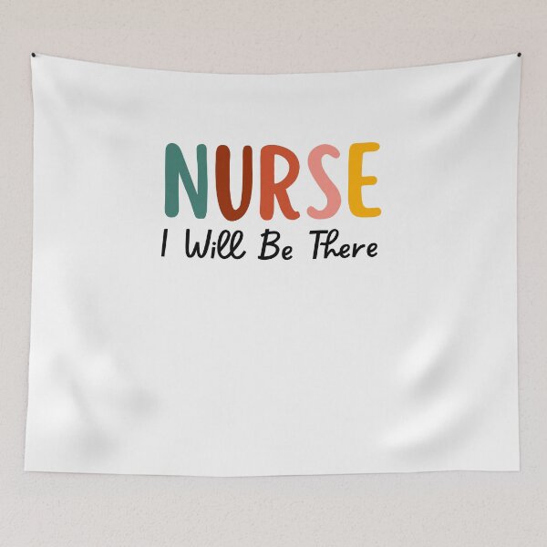 Item preview, Nurse i will be there - funny gift idea for nurse designed and sold by MouDantArts.
