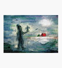 Brother Natanael - the Street Evangelist Photographic Print