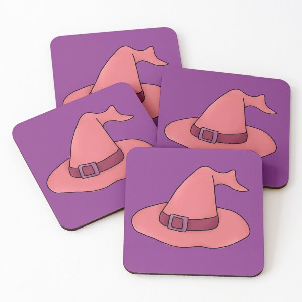 Item preview, Pink Witch Hat designed and sold by luckyboyart.