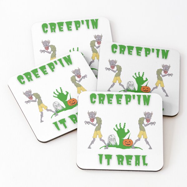 Item preview, Creep'in It Real- Halloween Spirit T-Shirt designed and sold by House-Of-Pinto.