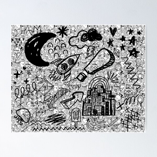 Item preview, Doddle Over Doodle designed and sold by reypr.