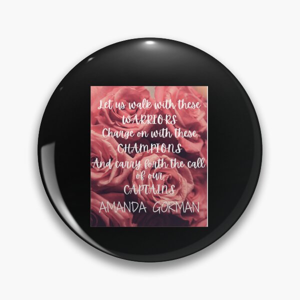 Item preview, Chorus of the Captains   Inspirational Quote   Amanda Gorman Super Bowl Poem   Roses Classic T Shirt designed and sold by WILLIAMLEOhg.