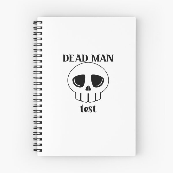Item preview, Dead Man test skull T-shirt designed and sold by Nerdygirlteez.