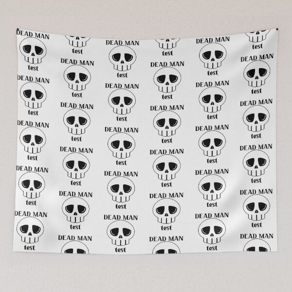 Item preview, Dead Man test skull T-shirt designed and sold by Nerdygirlteez.