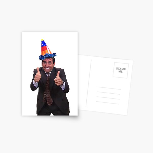 Item preview, Michael Scott Greeting Card designed and sold by Alma---.