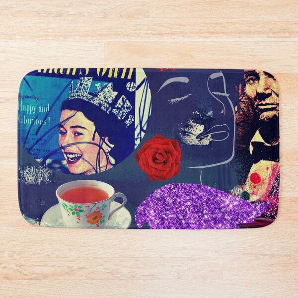 Item preview, TEA COLLAGE designed and sold by Swooncake Press.