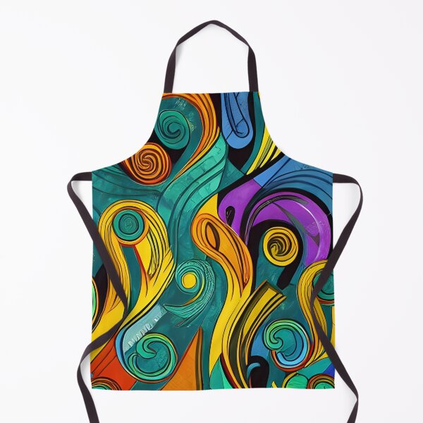 Item preview, Colorful Paint Swirls designed and sold by IlluminatedPage.