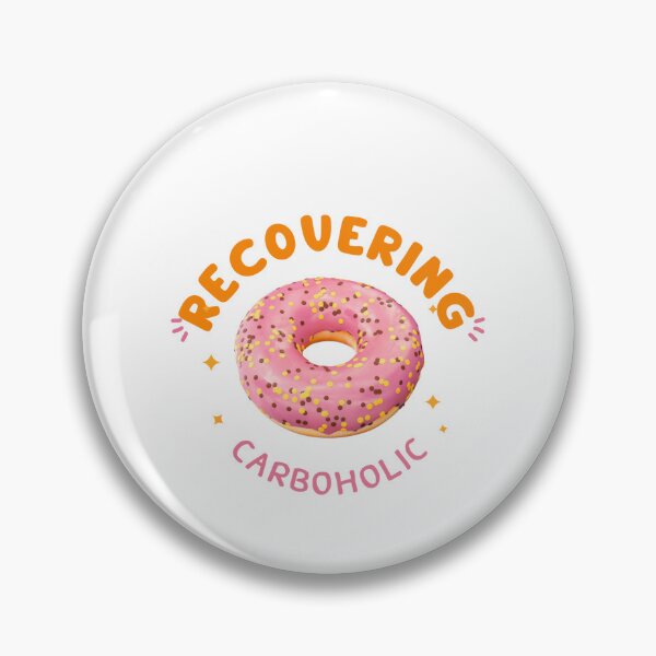 Item preview, recovering carboholic donut junk food men women designed and sold by Jeangel97.
