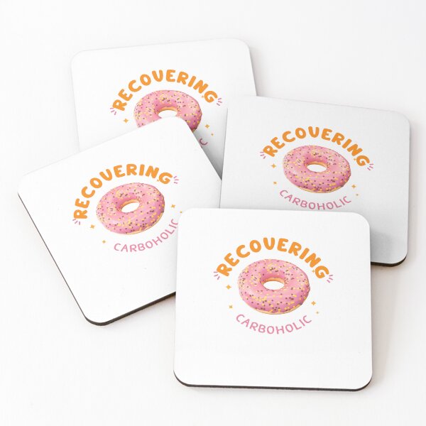 Item preview, recovering carboholic donut junk food men women designed and sold by Jeangel97.