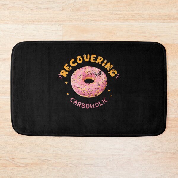 Item preview, recovering carboholic donut junk food men women Retro Vintage designed and sold by Jeangel97.