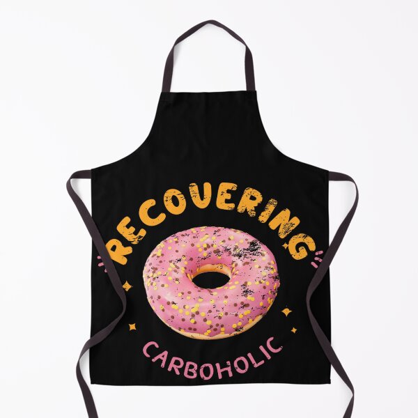 Item preview, recovering carboholic donut junk food men women Retro Vintage designed and sold by Jeangel97.