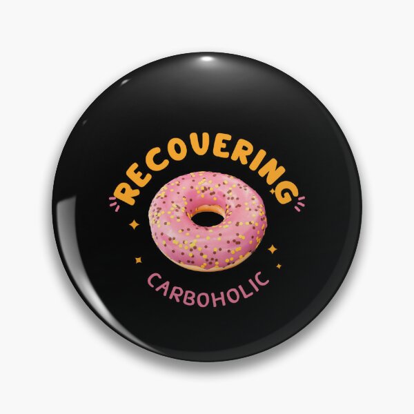 Item preview, recovering carboholic donut junk food men women designed and sold by Jeangel97.