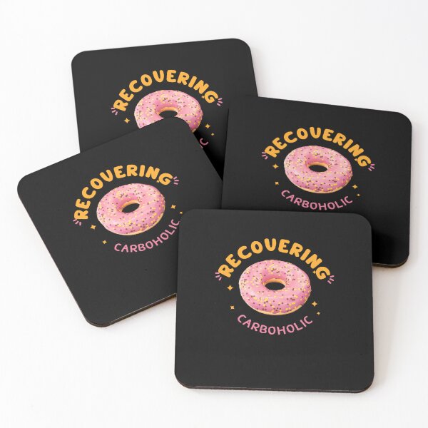 Item preview, recovering carboholic donut junk food men women designed and sold by Jeangel97.