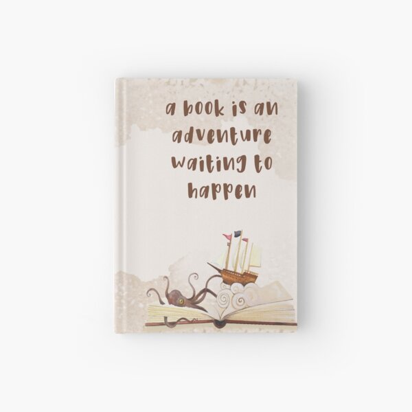 Item preview, A Book is an adventure waiting to happen designed and sold by andysartworks.