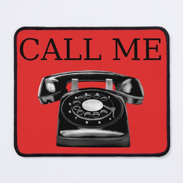 Item preview, Call Me on this Black Retro Rotary Dial Telephone designed and sold by Grepthor.