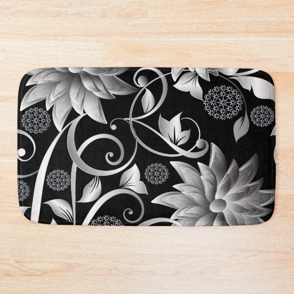 Item preview, Vintage silver flowers designed and sold by FGCART.