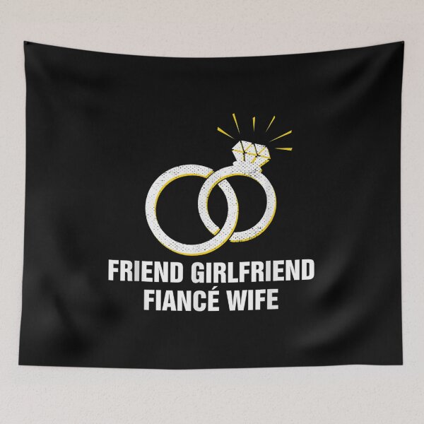 Item preview, Friend Girlfriend Fiance Wife Boyfriend Girlfriend Wedding designed and sold by Gabeporte.