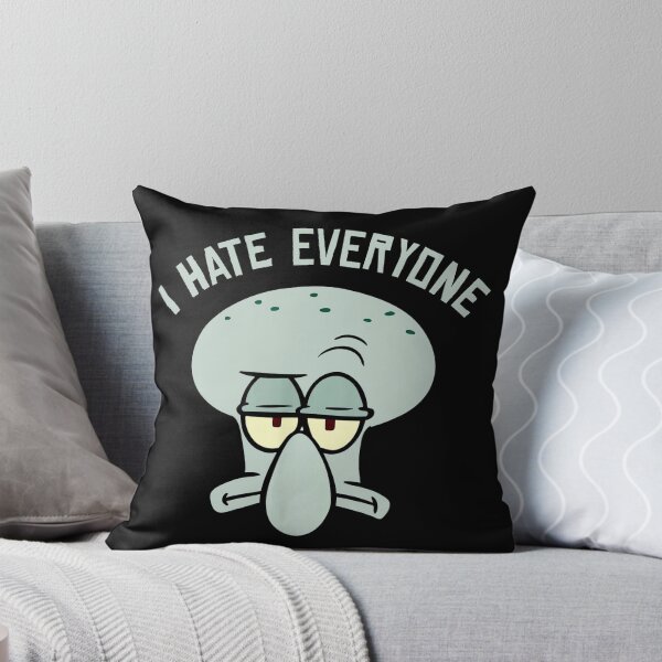Item preview, Squidward I Hate Everyone designed and sold by HildegardBusch.