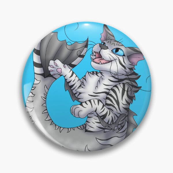 Item preview, Purrmaid: Silver Tabby designed and sold by spyroid101.