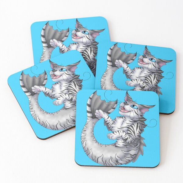 Item preview, Purrmaid: Silver Tabby designed and sold by spyroid101.