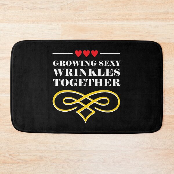 Item preview, Growing Wrinkles Together Funny Wedding Humor designed and sold by Gabeshaffer.