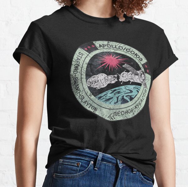 Apollo Soyuz Vintage Emblem V02 Classic T-Shirt