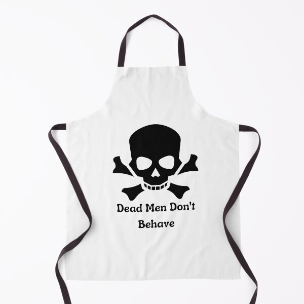 Item preview, Dead Men Dont Behave skull Crossbones T-shirt designed and sold by Nerdygirlteez.