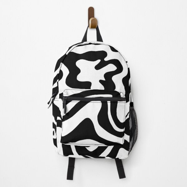 Item preview, Topographic Contour Fluid Line Art Graphic Black on White designed and sold by Ciara Shortall.